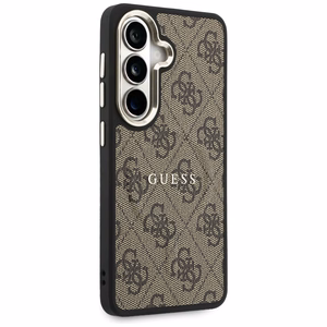 GUESS ümbris for SAMSUNG S26 GUHMS26SP4MSEGCW (4G Embossed Ring MagSafe) pruun