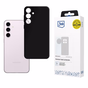 3mk Matt Ümbris Pro jaoks Samsung Galaxy S24 - Must