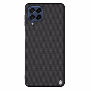 Nillkin Textured Case vastupidav tugevdatud ümbris koos geelraami ja nailonist tagaküljega Samsung Galaxy M53 5G jaoks must
