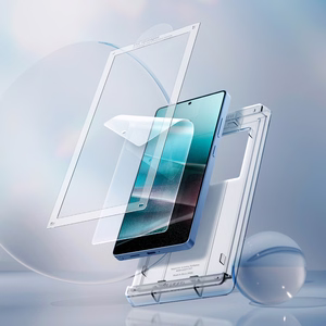 Spigen Elite Shield EZ FIT Hübriidklaas jaoks Samsung Galaxy S25 Ultra - läbipaistev