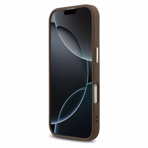 GUESS ümbris jaoks IPHONE 17 GUHCP17S4GMGCBR (PU W/ Big 4G Classic Logo) kuldne brown