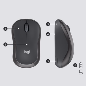Logitech MK295 Silent juhtmevaba komplekt