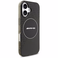 AMG Nauble Layer Läbipaistev Smocked MagSafe Ümbris jaoks iPhone 17 - Must