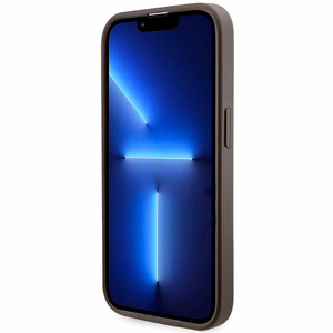 Guess 4G Printed Stripes MagSafe ümbris jaoks iPhone 15 Pro - brown