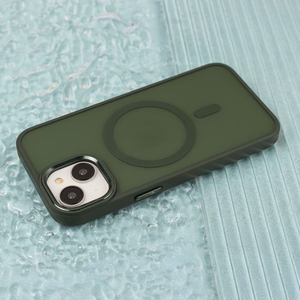 Telefoni Ümbris "Frozen Mag" Apple iPhone 16 Roheline