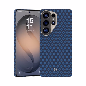 Benks Magnetic Armor Air Armor Grid Kevlar Ümbris Metal Frame 600D (A050) for Samsung Galaxy S26 Ultra sinine