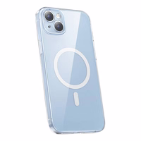 Baseus Crystal Series magnetiline ümbris iPhone 14 Plus'ile + karastatud klaas