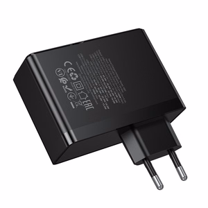 Hoco N85 100 W laadija kolme USB-C-pordiga ja ühe USB-A-pordiga, must