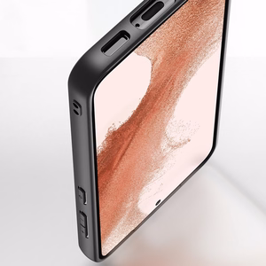 Dux Ducis Fino чехол Samsung Galaxy S23+ с силиконовой рамкой чёрный