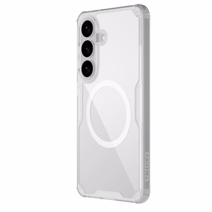 Nillkin Nature TPU Pro чехол совместимый с MagSafe для Samsung Galaxy S26+ белый