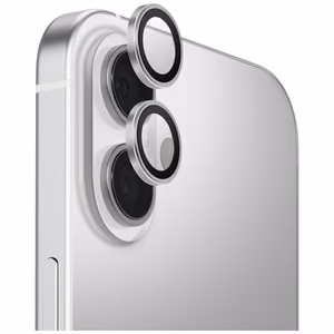 Uniq Optix Aluminum Camera Lens Protector jaoks iPhone 17 with Applicator - Silver