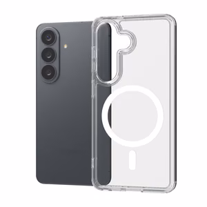Чехол Crong Hybrid Clear Magnetic MagSafe для Samsung Galaxy S26+, прозрачный