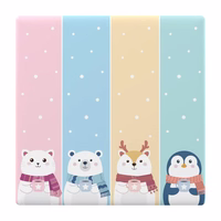 Decorative ümbris / cap jaoks the T5 SONOFF Cartoon 4C touch lüliti.