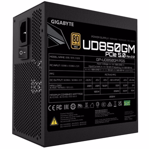 Gigabyte UD850GM 850W PG5 V2 (GP-UD850GM PG5 V2) - toiteplokk must