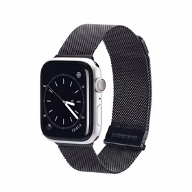 DUX DUCIS strap MILANESE stailess terasehall magnetic jaoks Apple Watch 38 / 40 / 41 mm must