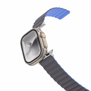 Amazing Thing Ремешок Smoothie Mag AWSPMGB для Apple Watch 49/45/41 серый
