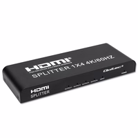 Qoltec 51799 aktiivne HDMI jaotur 4x HDMI 4K 6Gb/s 60Hz
