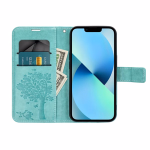 MEZZO Чехол-книжка для SAMSUNG A27 дерево зеленый