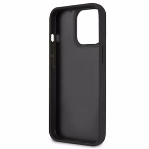 Karl Lagerfeldi 3D kummist Choupette ümbris iPhone 13 Pro / iPhone 13 jaoks - must