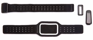 Griffin Sleep Sport randme- ja õlavarrepael aktiivsusmonitori tasku ja pikendusega Fitbiti, Misfiti ja Sony seadmetele, must