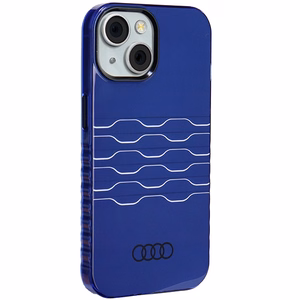 Audi IML MagSafe ümbris jaoks iPhone 15 / 14 / 13 - sinine
