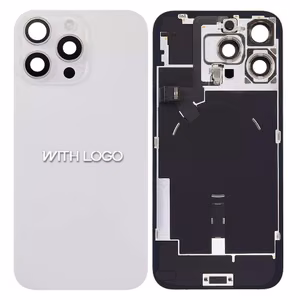 Tagakaas ühilduv iPhone 16 Pro Max / Valge Titaan / (Kõik osad kaasas) / OEM