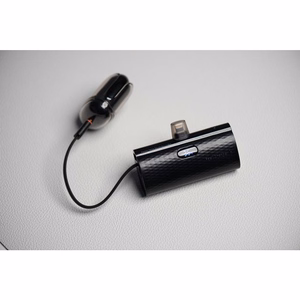 Powerbank Forcell F-Energy Power Plug F5K3 PD 20W 5000 mAh with built-in connector Lightning black