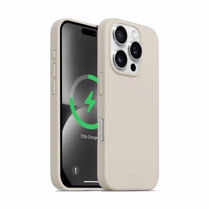 Crong Color Cover Magnetic MagSafe ümbris seadmele iPhone 16 Pro Max, kivibeež