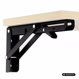 Maclean kokkupandav seinariiuli kandur, min. 250 mm, max. 500 mm, max. 50 kg, 2 tk, MC-194