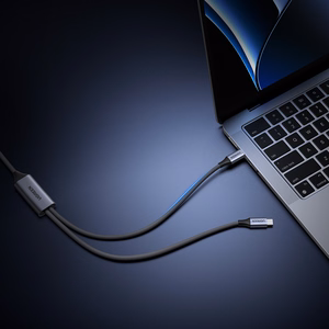 Ugreen 2in1 USB-C kaabel - 2xUSB-C PD 140W 2m - must