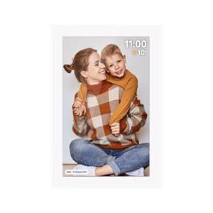Kruger&Matz FRAMEO Wi-Fi 10,1-tolline digitaalne pildiraam, valge