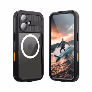 Crong Seal Cover IP68 veekindel ümbris seadmele iPhone 17, must