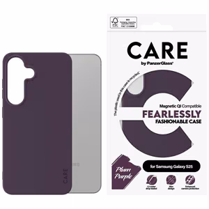 CARE by PanzerGlass Fashion QI Ümbris jaoks Samsung Galaxy S25 - Lilla