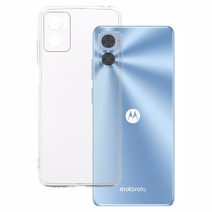 Ultra Clear 1mm Ümbris jaoks Motorola Moto E22/E22i Läbipaistev
