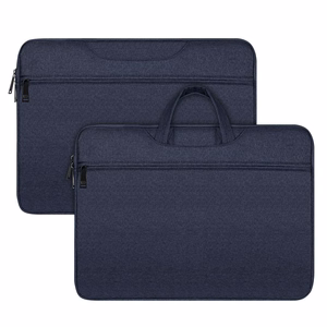 DUX DUCIS bag LBTC jaoks laptop 13-13.9" Horizontal Handbag tumesinine