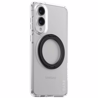 CARE by PanzerGlass Feature Must Kickstand & QI Ümbris jaoks Samsung Galaxy S25 Edge - Läbipaistev