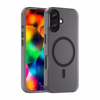 Magnetic Abrasive iPhone 17 Ümbris Compatible with MagSafe - Matt Must