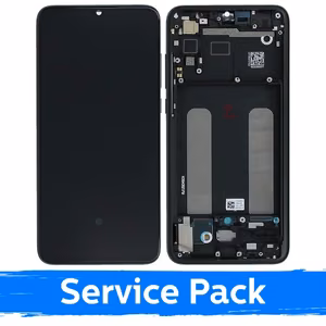 LCD Ekraan Ühildub Xiaomi Mi 9 Lite Koos Frame / Onyx Hall / (Service Pack)