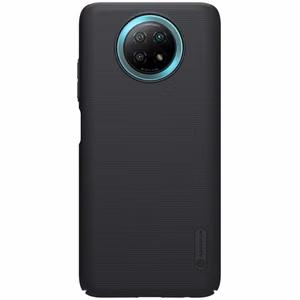 Nillkin Super Frosted Shield tugevdatud kate Xiaomi Redmi Note 9T 5G musta värvi jaoks