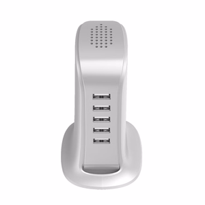Dudao 5x USB Laadija with built-in EU power kaabel valge (A5EU)