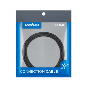 REBEL USB – micro-USB kaabel, 200 cm, must