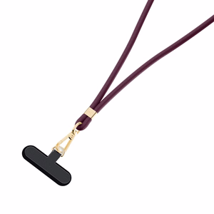 3mk EasyClip Elite telefoni kaelapael, Mulberry (kuldsed detailid)