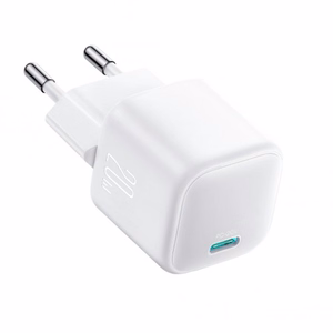 Laadija Joyroom TCG08 valge GaN (USB-C / 20W)