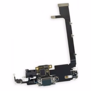 Painduv kaabel iPhone 11 Pro Max laadimispesa mikrofoniga Midnight Green originaal (kasutatud Grade A)