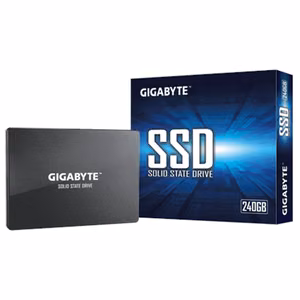 Gigabyte GP-GSTFS31240GNTD 240 GB SSD form factor 2.5-inch Solid-state drive interface SATA Read speed 500 MB/s Write speed 420 MB/s