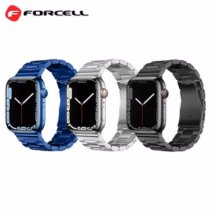 Strap to Apple Watch Forcell F-Design FA10 steel clasp 38 / 40 / 41 mm must