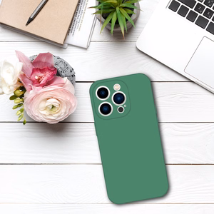 Tel Protect Silicone Premium for Iphone 14 Pro dark green