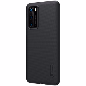 Nillkin Super Frosted Shield ümbris seadmele Huawei P40, must