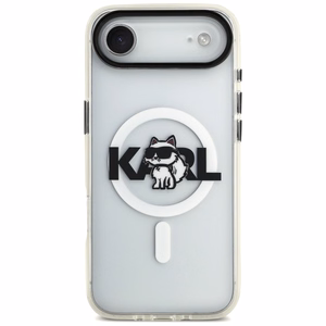 Karl Lagerfeld IML Choupette Sketch Logo MagSafe iPhone Air Ümbris - Clear