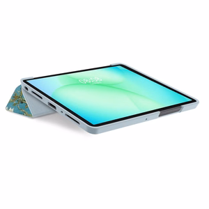 TechProtect SmartÜmbris jaoks Samsung Galaxy Tab A9+ / A11+ Plus 11.0 X210 / X215 / X216 / X230 / X235 / X236 - sinine and valge